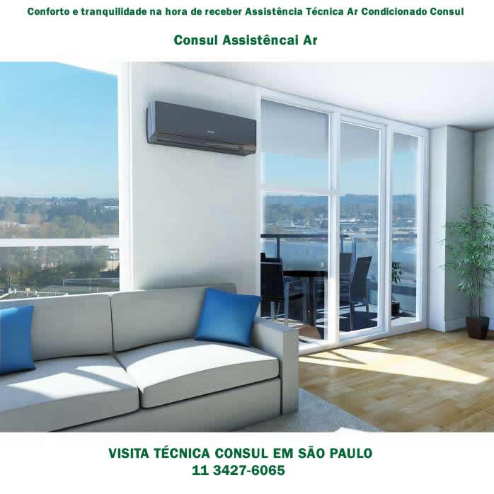 Assistência técnica Consul para ar condicionado