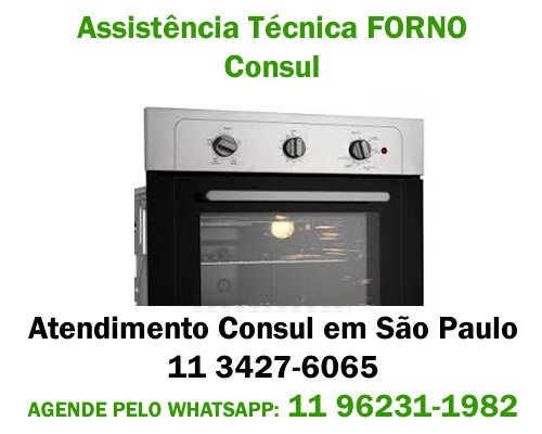 Assistência técnica forno Consul