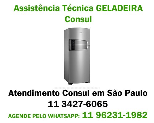 Assistência técnica geladeira Consul