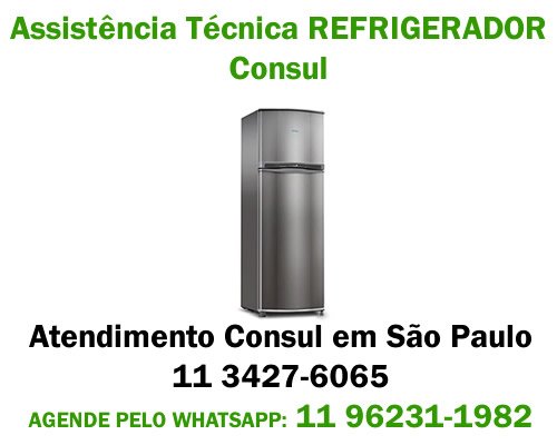 Assistência técnica refrigerador Consul